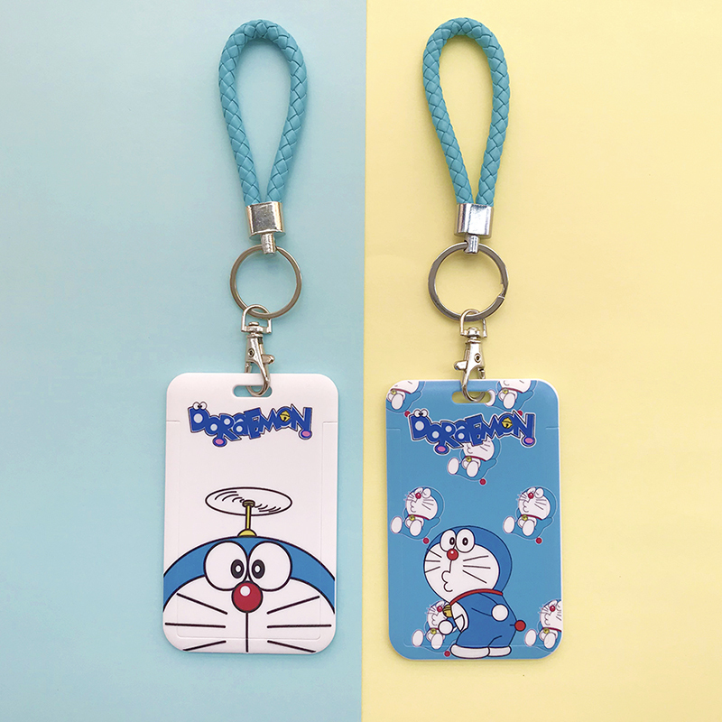 卡通饭卡学生卡套接送幼儿园门卡套证件胸牌套工作卡套