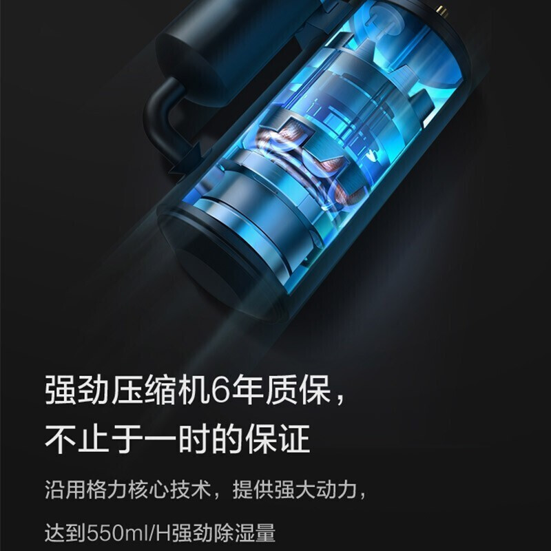 格力(GREE)除湿机空气净化器干衣机三合一家用抽湿机办公室卧室客厅别墅地下室吸湿器干燥机四季适用KJ200G-C01