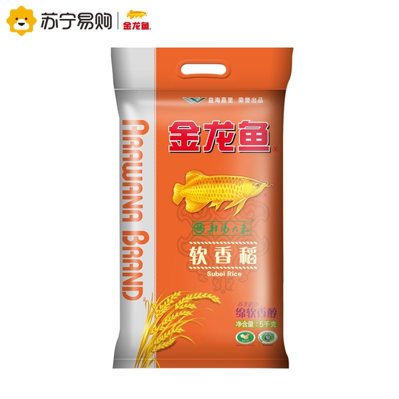 金龙鱼软香稻大米 5kg