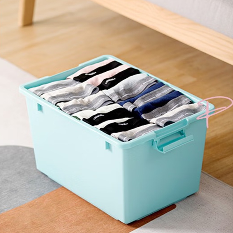 茶花 55L正方收纳箱28021T 55L/个高清大图