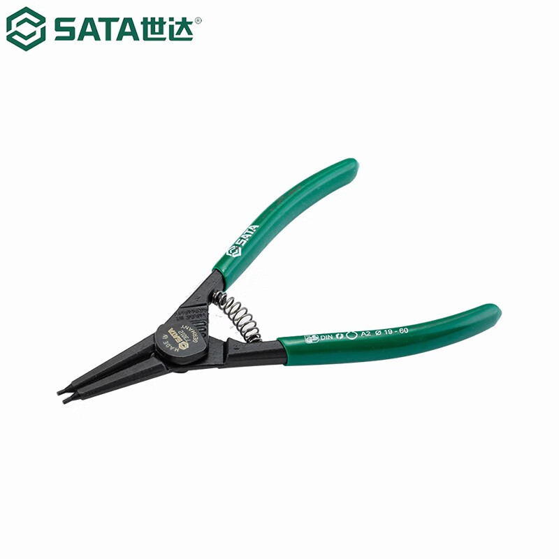 世达(SATA)73013 G系列德式轴用直口卡簧钳9“