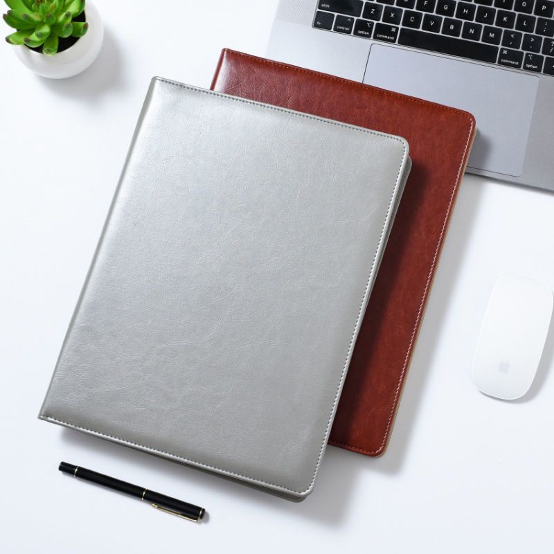 a4多功能文件夹板合同夹皮质销售夹子经理谈单夹资料板夹商务