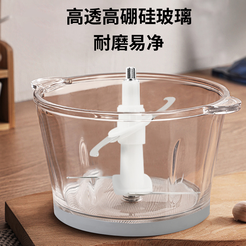 翰乐(hanle)多功能YR008绞肉机 电动绞肉机家用绞馅机家用碎肉机厨房打肉机-3L高清大图