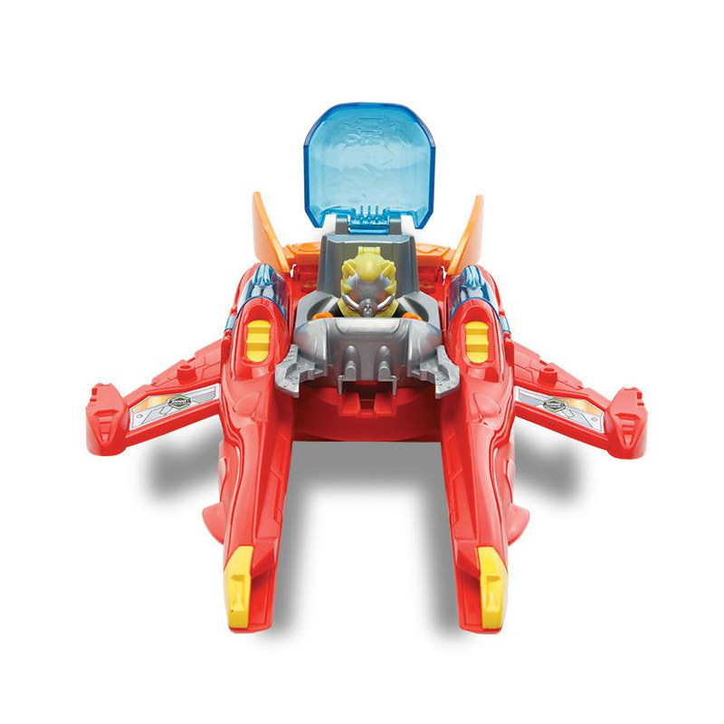 [苏宁自营]伟易达(Vtech) 玩具 变形恐龙- 战神系列·迅猛龙发射器变形机器人汽车百变金刚儿童男孩玩具