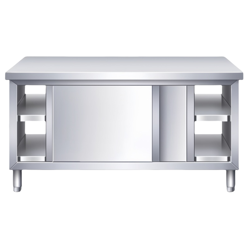 珂洋 不锈钢工作台 双通120*80*80cm 台高清大图
