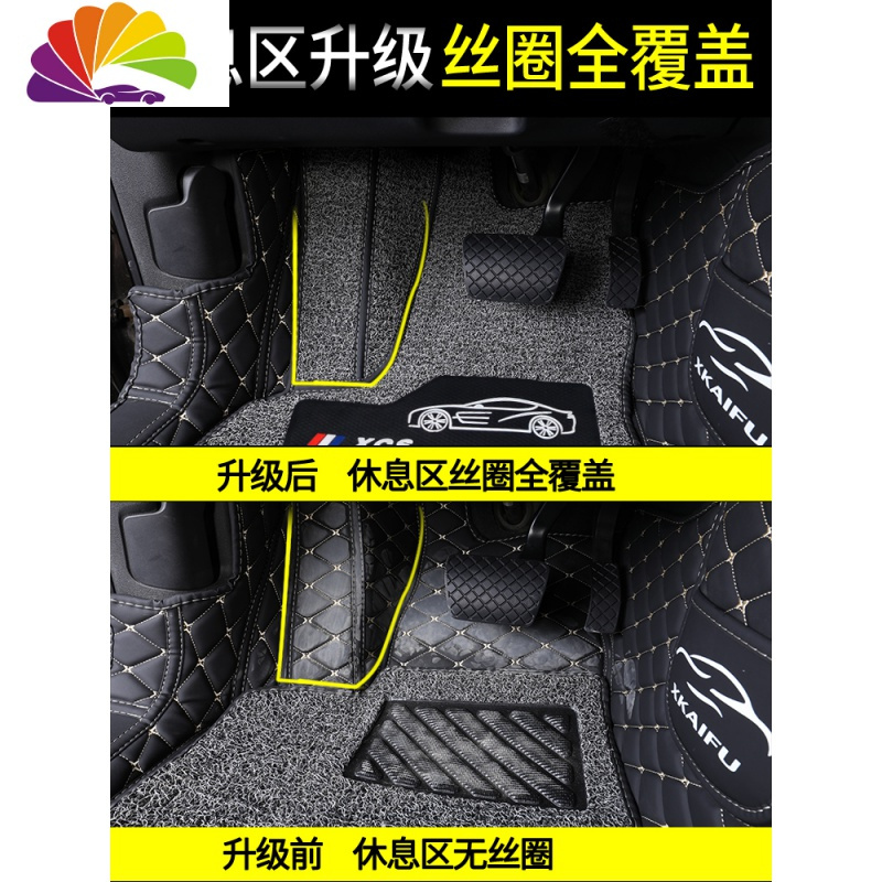 舒适主义(SHUSHIZHUYI)舒适主义一汽上汽大众tcross新桑塔纳宝来捷达朗逸polo专用全包围汽车专车专用脚垫