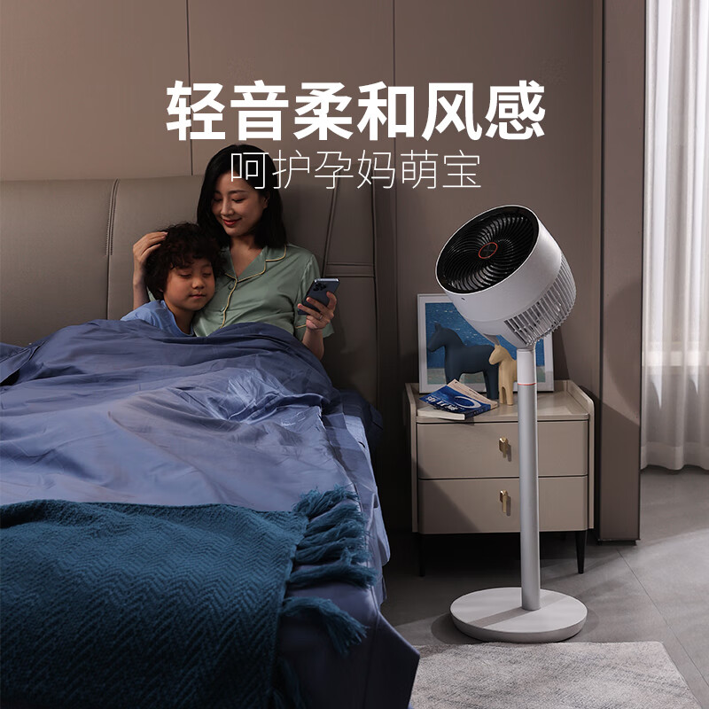 飞利浦(PHILIPS)“橙色星球”空气循环扇落地扇直流变频轻音家用负离子净化智能遥控3D摇头风扇ACR4142CF高清大图