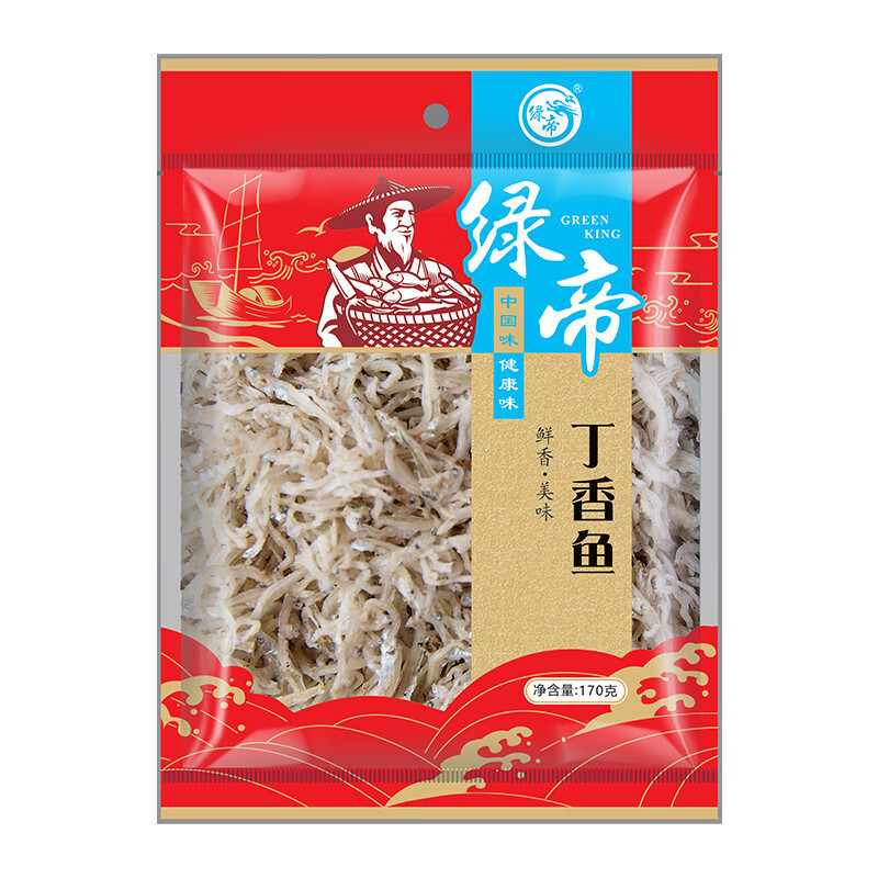 绿帝丁香鱼170g 海产干货 严选品质 自然淡晒!