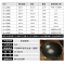 纳丽雅(Naliya)老式双耳铸铁锅小号炒锅家用生铁锅圆底锅燃气炒菜锅具_38cm圆底