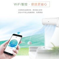 海尔(Haier) 2匹智能 新能效3级 智能自清洁 冷暖挂壁式家用空调挂机 KFR-50GW/19HDA83U1