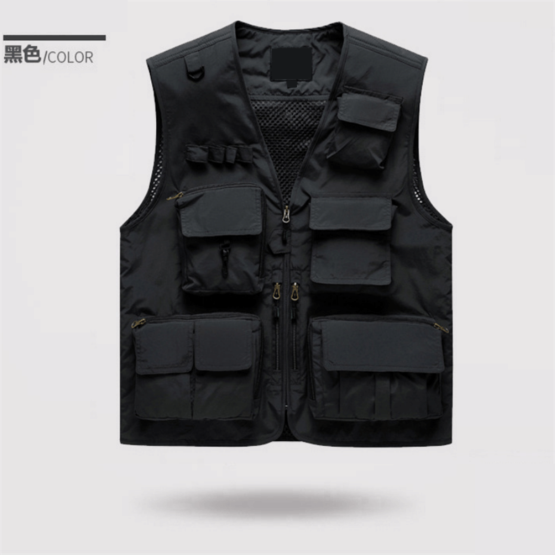 京嘉(JINGJIA)多袋工装马甲男女消防救援应急通信志愿者反光背心马夹 定制LOGO图片