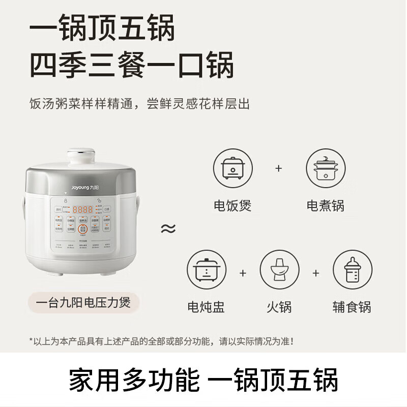 九阳电压力煲Y-20H20家用小型2L高清大图