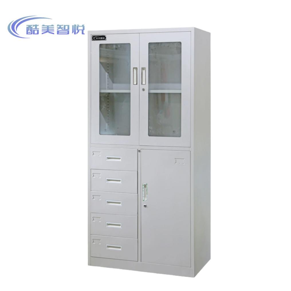 酷美智悦 偏五斗器械柜850*390*1800mm KM-JZ386 个高清大图