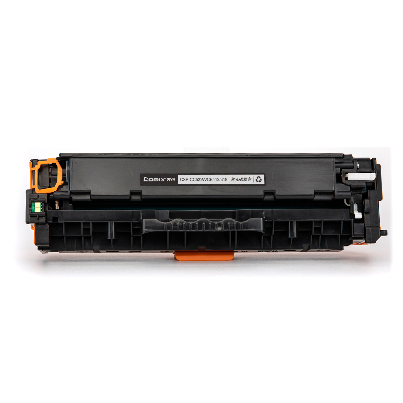 齐心 CXP-CC532A/CE412/318 激光碳粉盒 2800页 黄色高清大图