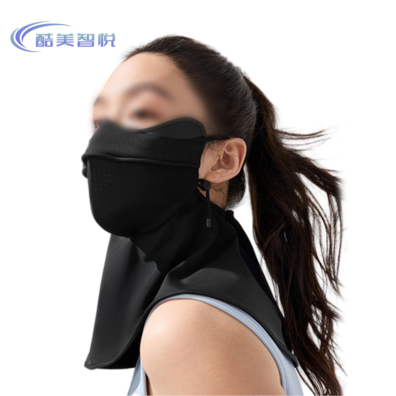 酷美智悦 护颈面罩黑 KM-BH218 个高清大图
