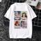 11 3XL blackpink周边同款衣服韩女团粉墨Lisa应援打歌服短袖t恤女上衣潮