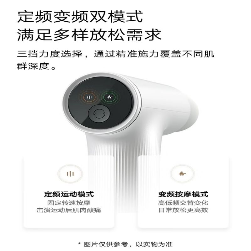 小米(mi)米家迷你筋膜枪2肌肉多功能按摩器枪专用颈膜枪高清大图