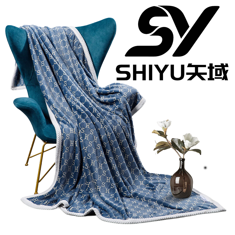 矢域加厚保暖毛毯冬季家用双人盖毯柔软亲肤珊瑚绒毯子防静电设计舒适透气高清大图