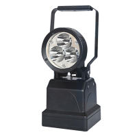 简鼎JD6321 9W DC11.1V LED IP65 5700K 轻便式多功能强光灯(计价单位:个) 黑色