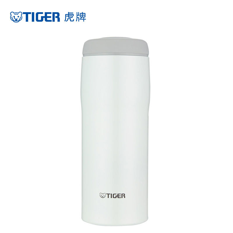 虎牌(tiger)日本原装进口保温杯 真空保温水杯随手杯 水杯 时尚商务保温杯 MJA-A048-WP 480ml