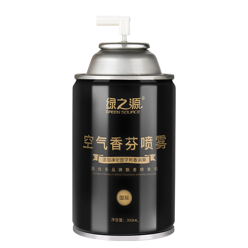 绿之源空气香芬喷雾 自动喷香机芳香剂 家用清香剂香水空气清新剂 厕所除臭去味剂(国际)Z-0889