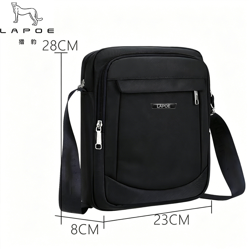 猎豹商务单肩包斜挎包LB-28*23*8cm 个高清大图