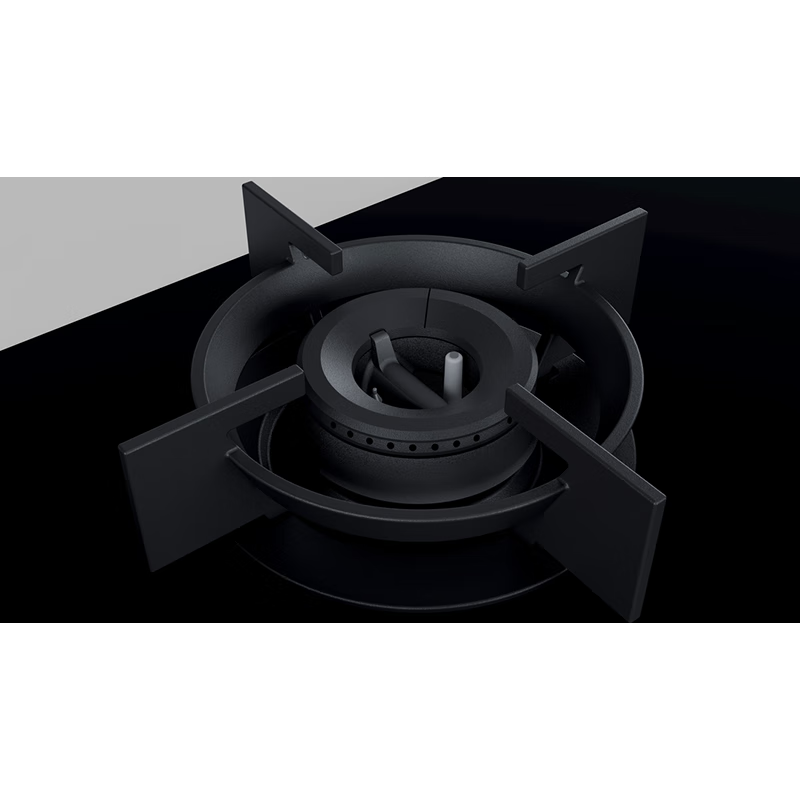 西门子 ER9PA331MP iQ700 燃气灶 钢化玻璃 黑色蒸饭柜高清大图