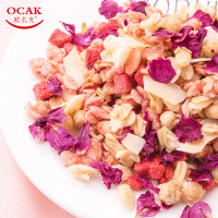 欧扎克(OCAK)玫瑰草莓坚果麦片罐装300g