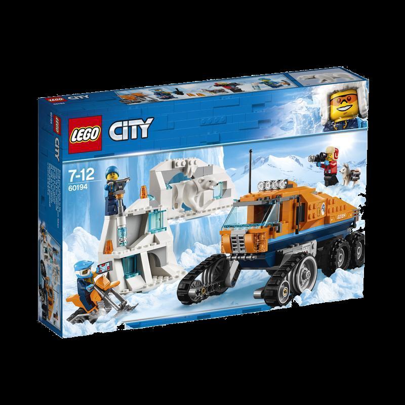 LEGO乐高城市组系列60194极地侦察车小颗粒积木玩具7-12岁拼插玩具