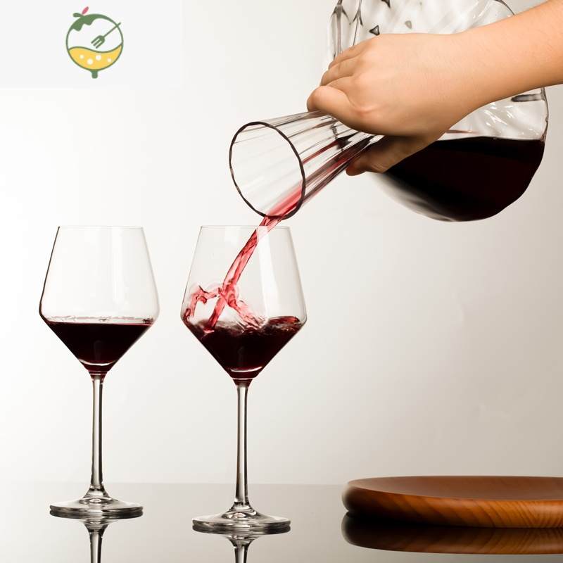 yicheng欧式红酒快速醒酒器家用水晶玻璃葡萄酒盛酒器创意不倒翁分