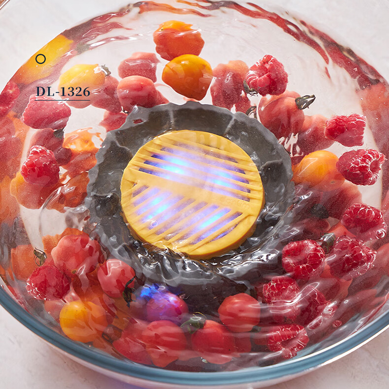 东菱(DonLim)转转果蔬清洗机家用无线便携果蔬清洗机 DL-1326 钛金灰高清大图