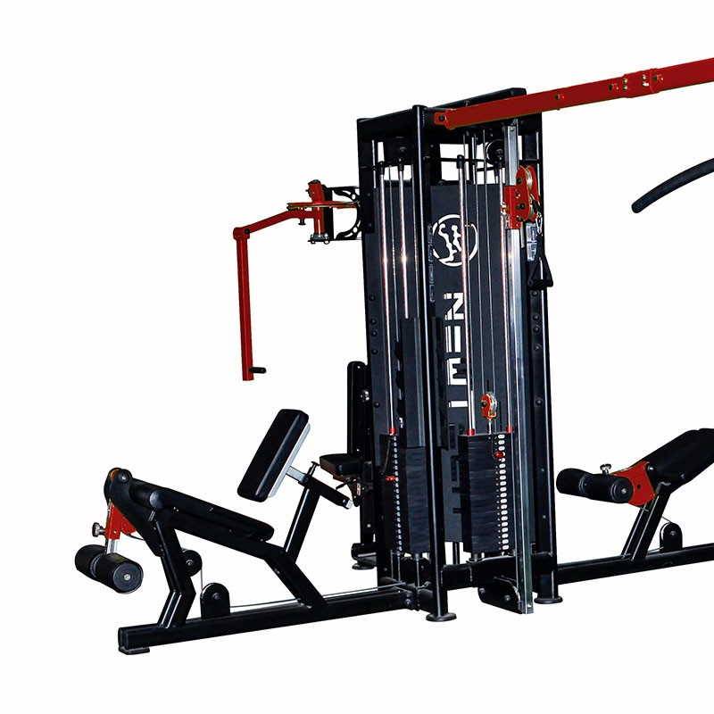 军霞(JUNXIA)JX-3050八人站综合训练器商用多功能健身房健身器材高清大图