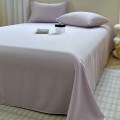 A类夏季纯色莱赛尔天丝床单单件新款冰丝凉感被单枕套三件套 葡萄紫【A类莱赛尔天丝亲肤裸睡】 床单单件-240x250cm【适合1.35-1.5m床】