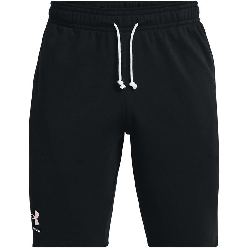 Under Armour女式运动短裤侧边口袋弹性腰围休闲跑步健身短裤高清大图