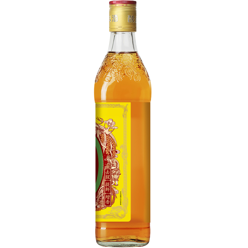 鲁花原酿料酒500ml*2 调料炒菜烹饪解膻去腥腌制厨房调味料增香提味高清大图