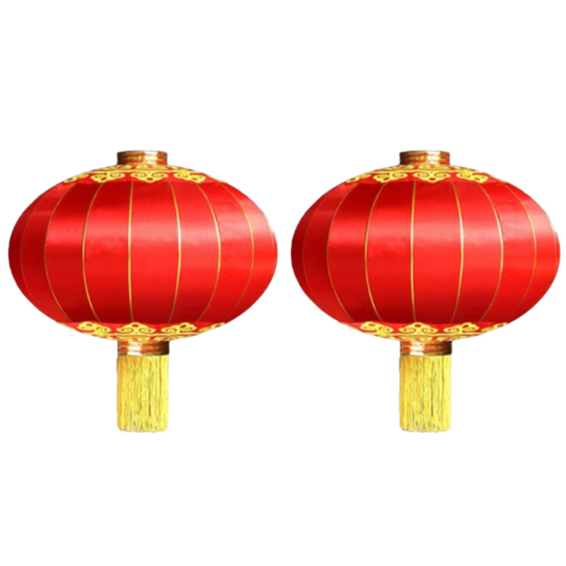 锦瑞星大红灯笼60#直径40cm(绸布)/个高清大图