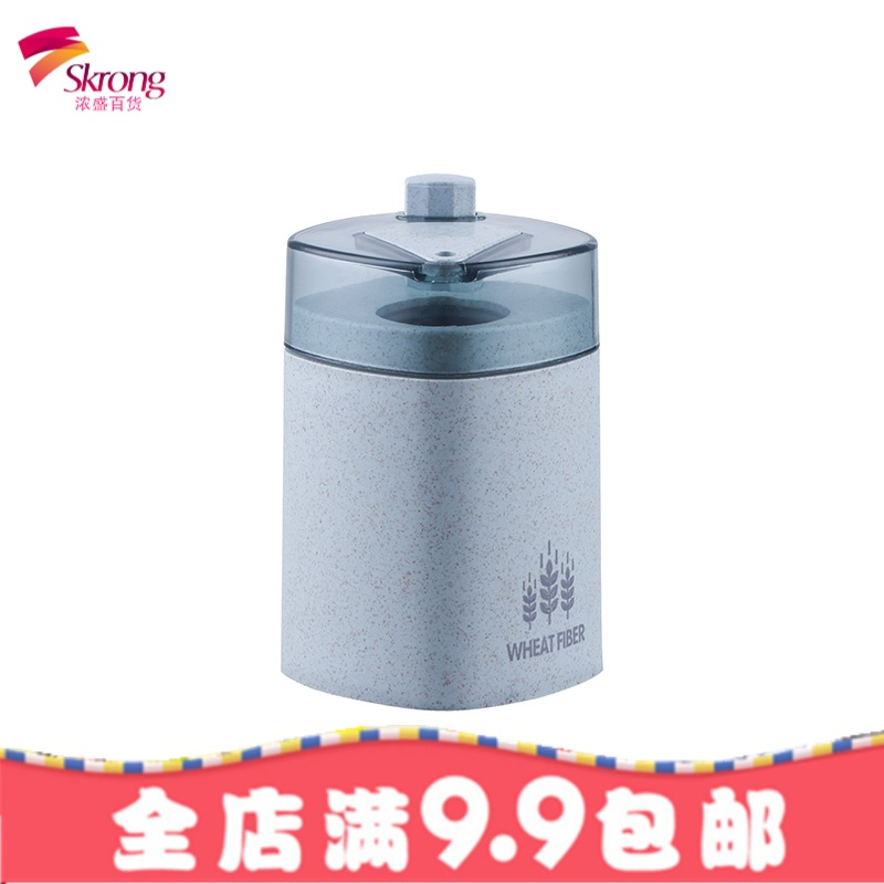 小麦牙签盒便携个性创意牙签筒自动弹出家用高档按压式牙签罐
