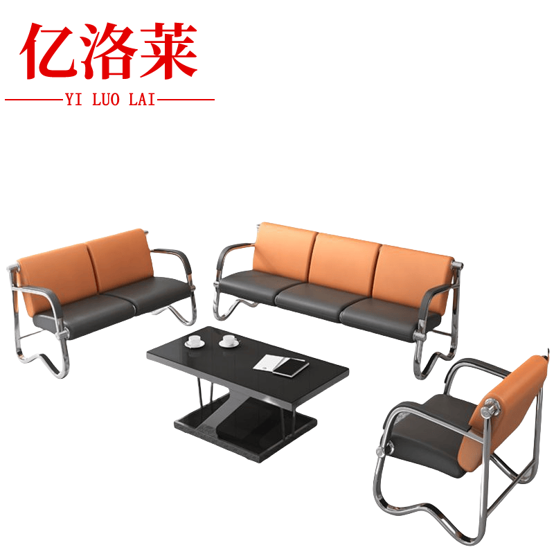 亿洛莱 连排椅 皮质 套高清大图