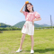 女童洋气短袖套装女孩夏季网红儿童时尚中大童童装小学生宽松夏装 莎丞