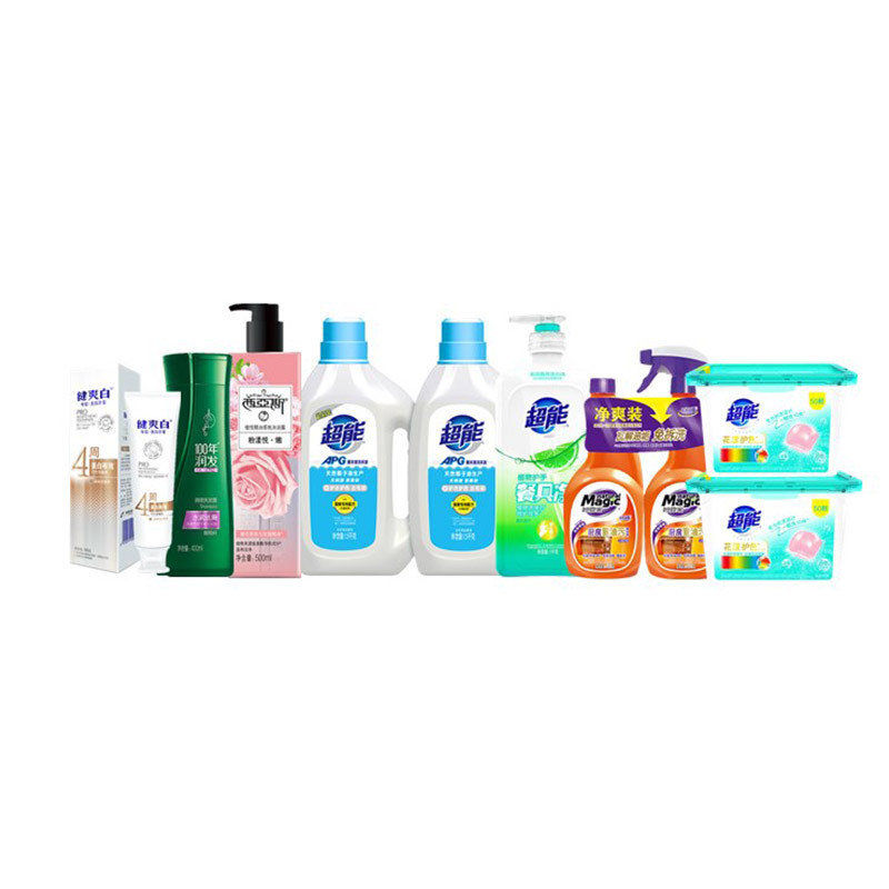 纳爱斯家庭清洁洗护组合10件套6300g900ml视频