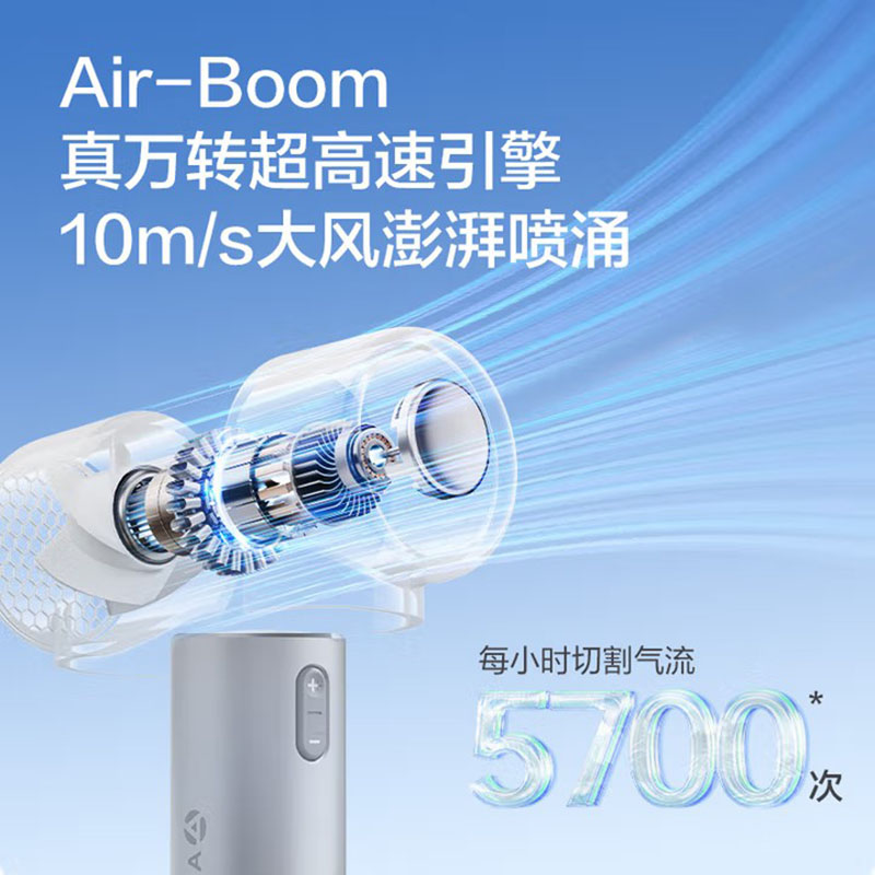 艾美特(AIRMATE)小风扇手持迷你小型随身便携式usb充电FREE2-1高清大图