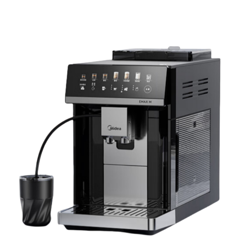 美的(Midea) MA-ACOSX10 咖啡机 办公室全自动意式浓缩加冰模式萃取全彩屏菜单 自动清洗