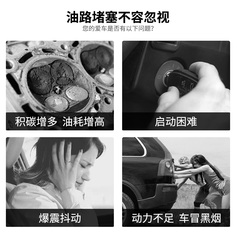德国伍尔特小黑瓶汽油添加剂燃油宝除积碳清洗三元催化PEA聚醚胺
