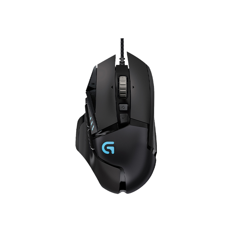 罗技(Logitech) G610 背光机械游戏键盘 红轴+G502 HERO主宰者电竞游戏有线鼠标 键鼠套装