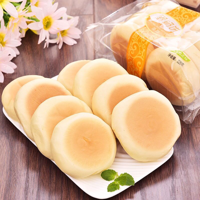 蛋奶饼手撕早餐饼228g小面包零食营养食品