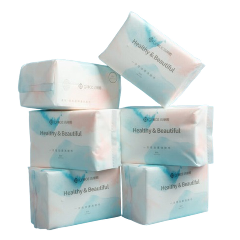 洁丽雅一次性洗脸巾6包装柔软亲肤云朵触感舒适MRJ027-6