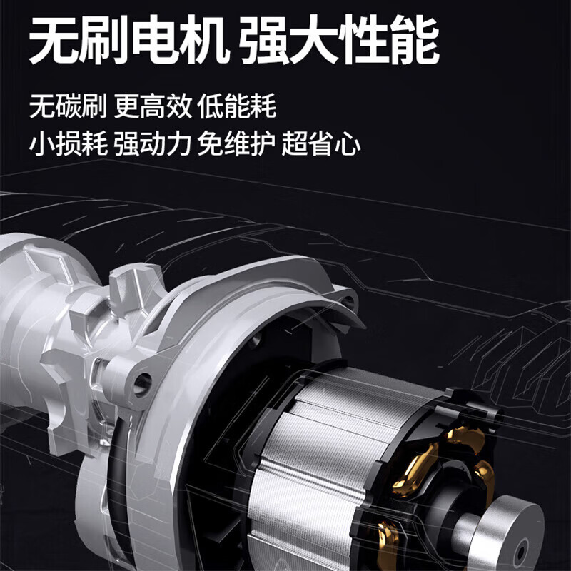 东成 DCZC04-24E无刷锂电电锤20V多功能电锤电钻电镐4.0Ah双电高清大图