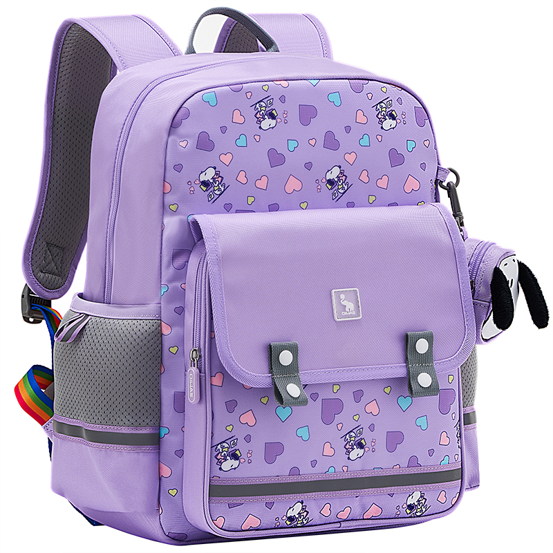 爱华仕 OIWAS 儿童卡通织物双肩包轻便耐用时尚出行好伙伴高清大图