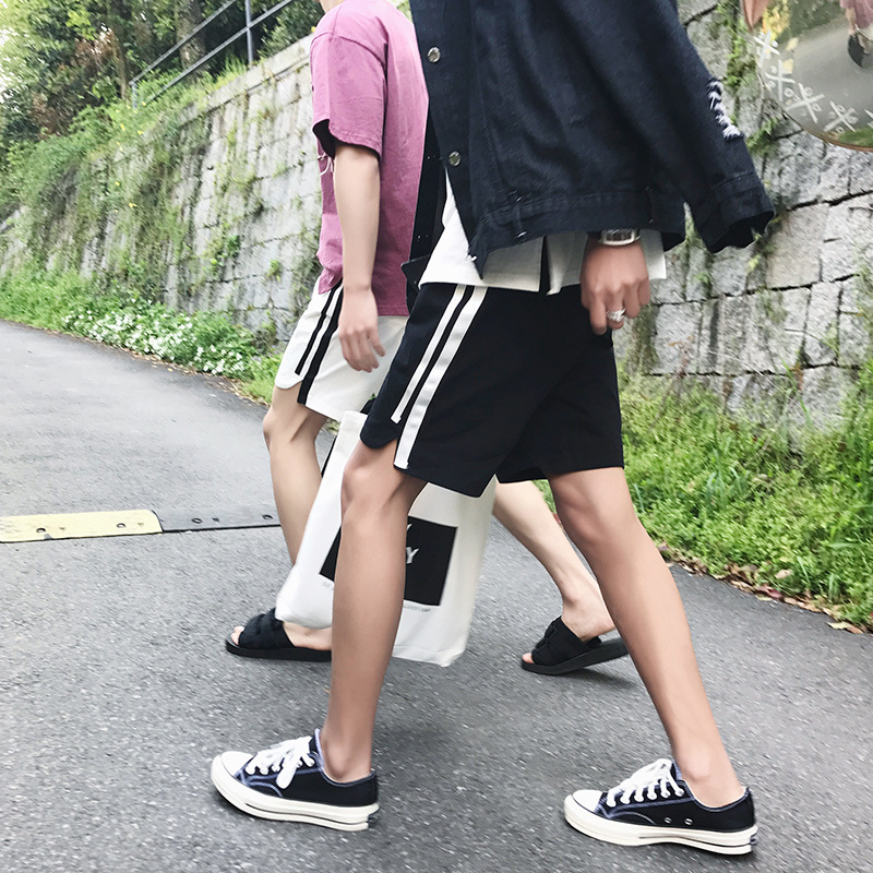 2018新款夏款3分裤子男生运动裤韩版时尚百搭五分裤个性街头短裤