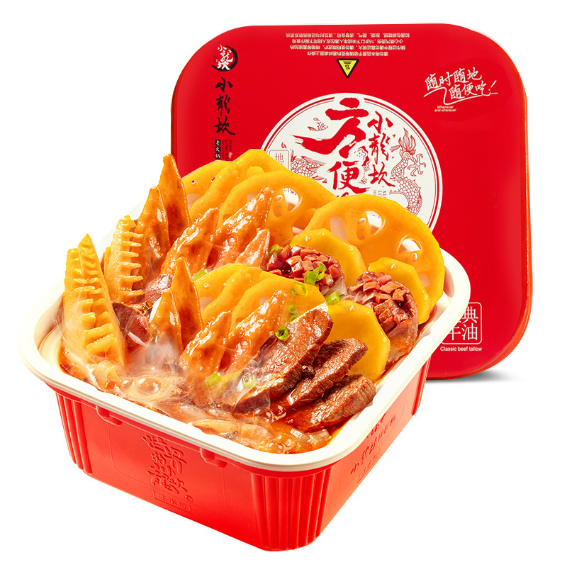 (清仓)小龙坎方便火锅经典牛油418G速食火锅小火锅自热火锅自热锅